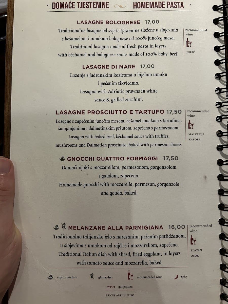 Menu Pizzeria Galija-7